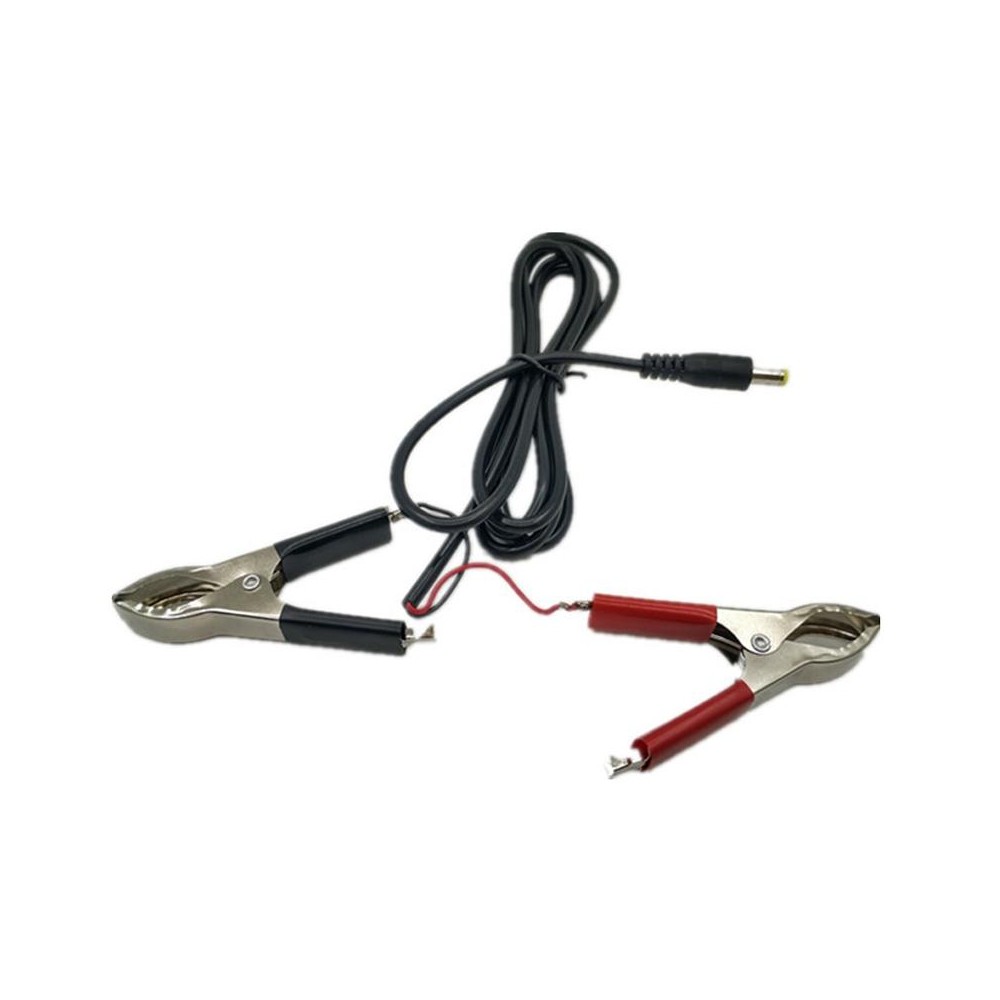 1.5m 12V/24V General Battery Red Black Crocodile Wire Clip LED Power Clip Cable