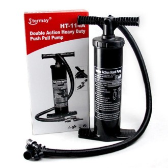 Stermay HT-114A 4000CC Two-way Hand-Pulled Air Pump Inflatable Boat Manual Inflator