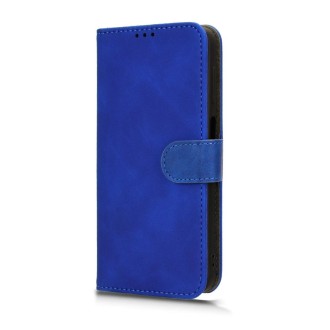 For Ulefone Note 15 Skin Feel Magnetic Flip Leather Phone Case(Blue)