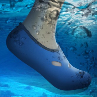 Comfortable and anti-slip 3MM swimming diving socks breathable water to swim the beach socks Size:XXS (Children)(Blue)