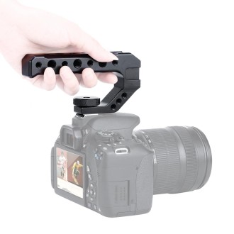 Ulanzi UURig R005 Camera Top Handle Grip with 3 Cold Shoe Adapter Mounts