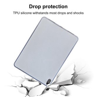 For Samsung Galaxy Tab S8 Ultra 14.6 / X900 / X906 TPU Tablet Case (Frosted Clear)