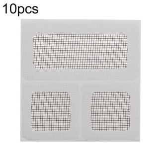 10pcs Household Floor Drain Stickers Anti-Mosquito Stickers For Screens Window Screen Hole Repair Subsidies(3 Rectangle Structur