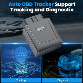 4G OBD GPS Real-time Car Track Location Tracker Diagnostic Tools, Latin American Version