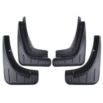 4 PCS Car Auto Semi-Rigid PVC Splash Flaps Mudguards Fender Guard for Porsche Macan 2011