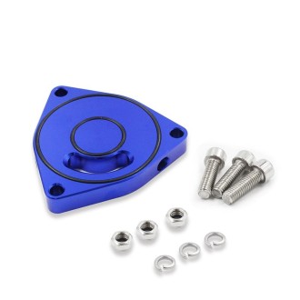 For Honda Civic 2015-2021 Car Turbo Blow Off Valve Plate Spacer BOV 1.5T Coupe Billet(Blue)