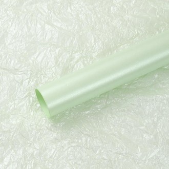 Waterproof Flower Packaging Crinkle Liner(Lime Green)