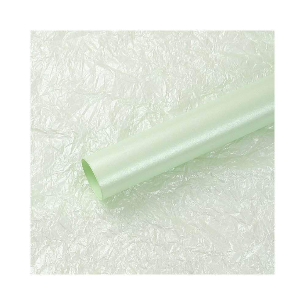 Waterproof Flower Packaging Crinkle Liner(Lime Green)