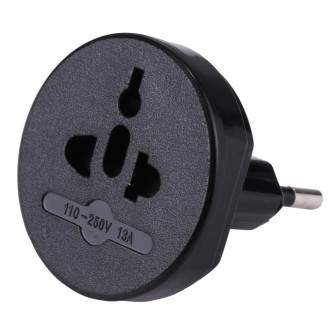 All in 1 EU + AU + UK + US Plug Travel Universal Adaptor(Black)