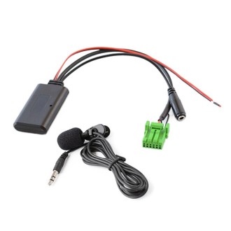 Car 6PIN AUX Bluetooth Audio Input Cable + MIC for Acura RDX TSX MDX CSX