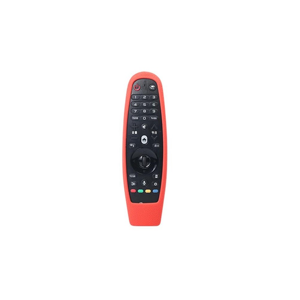 Suitable for LG Smart TV Remote Control Protective Case AN-MR600 AN-MR650a Dynamic Remote Control Silicone Case(Red)