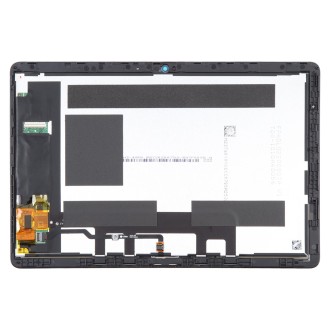 LCD Screen For Huawei MediaPad M5 Lite 10.1 BAH2-W19/BAH2-L09 Digitizer Full Assembly with Frame(Black)