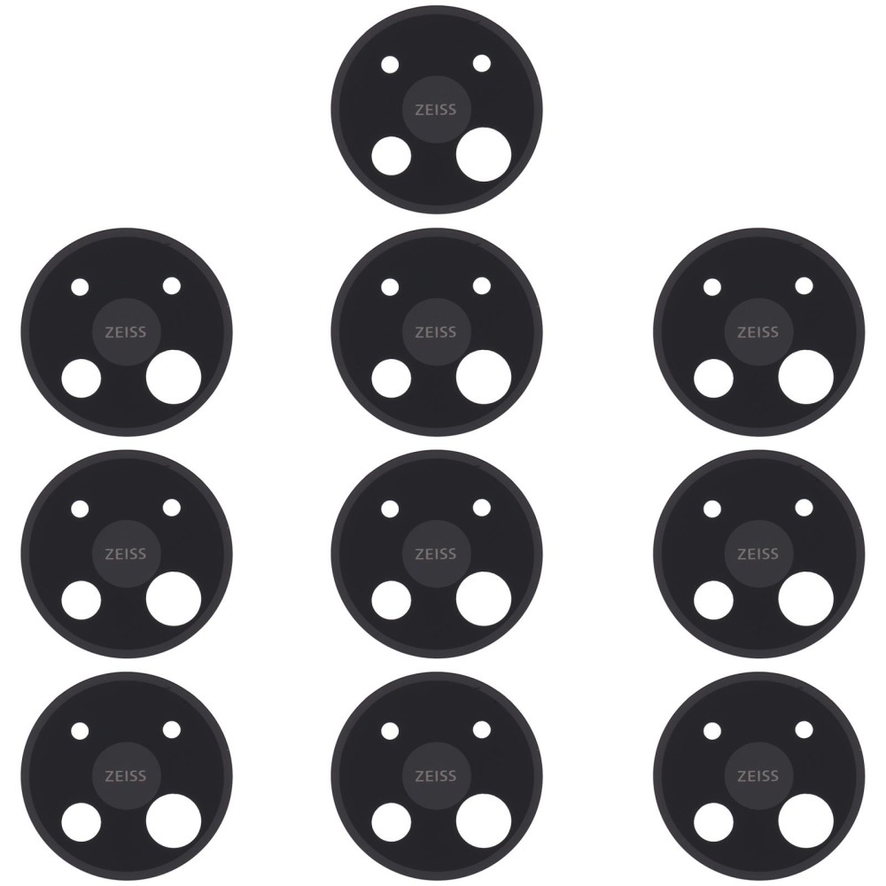 10 PCS Camera Lens Cover for Nokia C5 Endi (Black)