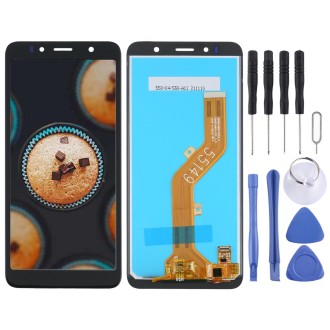 TFT LCD Screen For Itel A36 with Digitizer Full Assembly