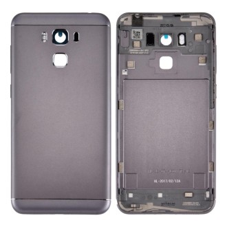 Aluminum Alloy Back Battery Cover for Asus ZenFone 3 Max / ZC553KL (Grey)