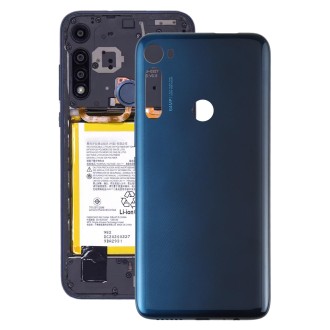 Original Battery Back Cover for Motorola Moto One Fusion Plus PAKF0002IN (Blue)