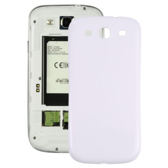 For Samsung Galaxy SIII / i9300 Original Battery Back Cover (White)