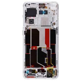 For OnePlus 10 Pro NE2210 NE2211 NE2213 Middle Frame Bezel Plate (White)