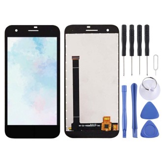 OEM LCD Screen for Vodafone Smart E8 VFD510 with Digitizer Full Assembly (Black)