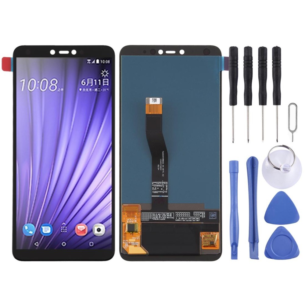 Original LCD Screen for HTC U19e with Digitizer Full Assembly  (Black)