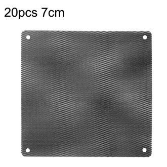 20pcs 7cm Chassis Fan PVC Dust Filter Dust Filter