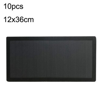 10pcs 12x36cm With Magnetic Suction PVC Cooling Fan Dust Net Desktop Computer Industrial Fan Filter Cover