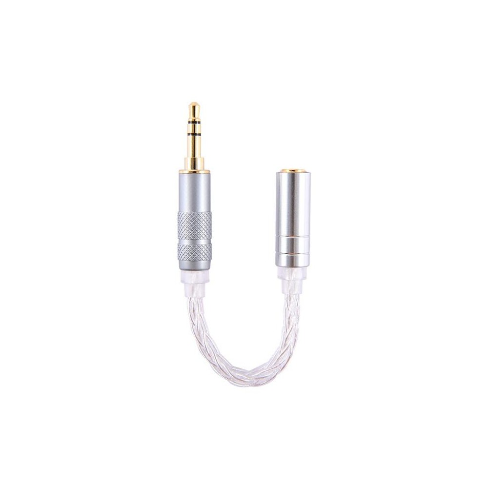 ZS0021 3.5mm Male to 2.5mm Female Balance Adapter Cable (Silver)