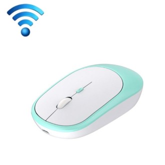 M030 4 Keys 1600DPI Laptop Office Mute Mouse, Style: Dual Mode (Blue)