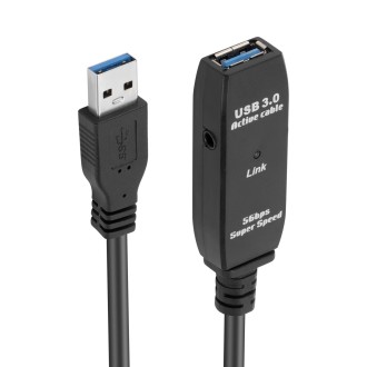 USB 3.0 Male to Female Data Sync Super Speed Extension Cable, Length:10m