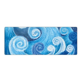 300x800x4mm Locked Large Desk Mouse Pad(7 Waves)