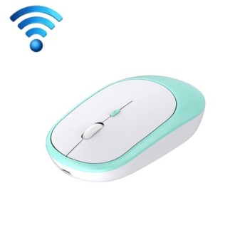 M030 4 Keys 1600DPI Laptop Office Mute Mouse, Style: Wireless (Blue)