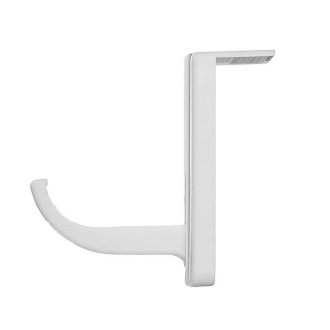 Universal Headphone Hanger PC Monitor Desk Headset Stand Holder Hook(White)