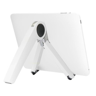 Tablet PC Laptop Desktop Bracket Cooling Triangle Bracket(White)