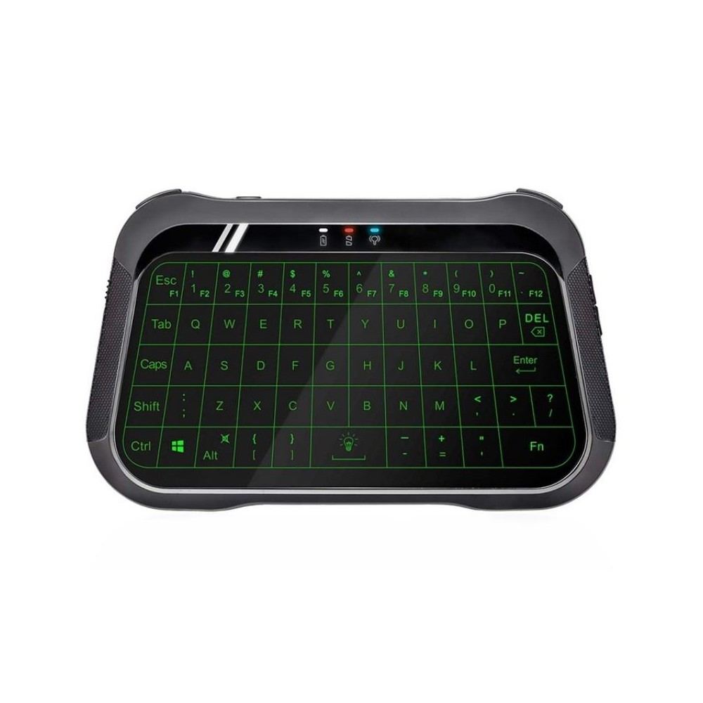 T18 Full Touch Screen 3 Colors Backlit Mute Mini Wireless Keyboard