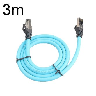 3m CAT5 Double Shielded Gigabit Industrial Ethernet Cable High Speed Broadband Cable