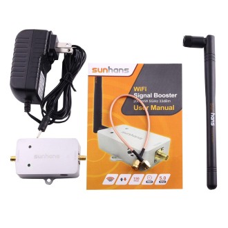 sunhans SH58Gi2000 2000mW (33dBm) 5.8GHz WiFi Signal Booster Repeater WiFi Amplifier