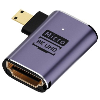 D8K-03 8K HDMI 2.1 to Micro HDMI Adapter