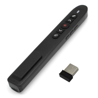 T5-H-A With Volume Control Laser Pointer 2.4G Wireless Presenter Remote Office Presentation