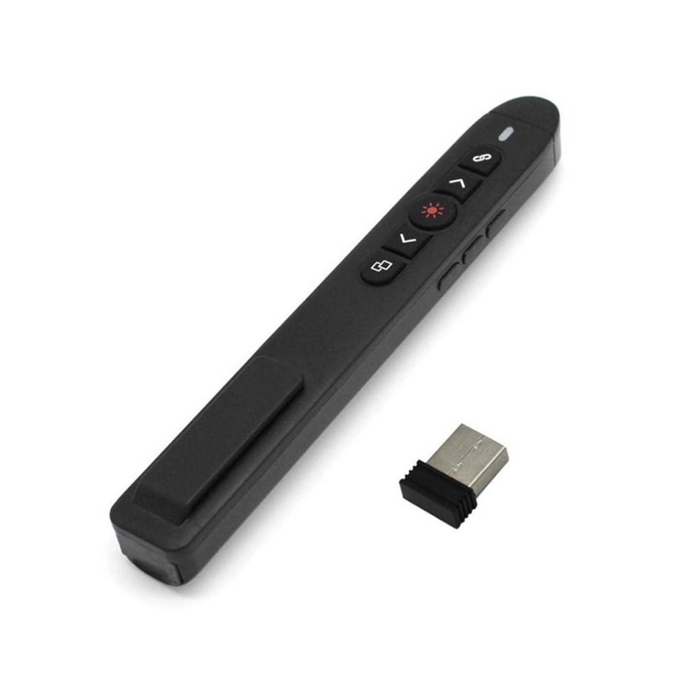 T5-H-A With Volume Control Laser Pointer 2.4G Wireless Presenter Remote Office Presentation