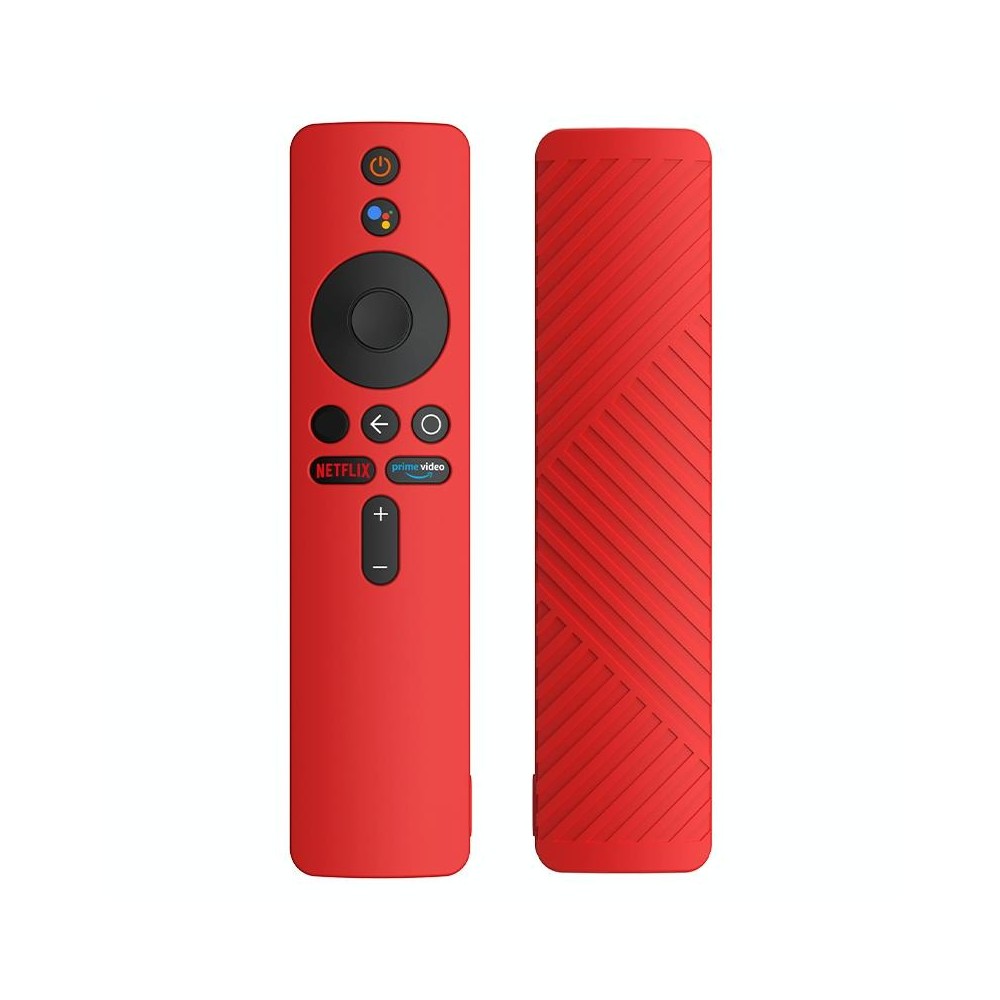 For Xiaomi 4K TV Stick Remote Control Liquid Silicone Protective Case(Red)