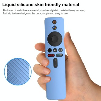 For Xiaomi 4K TV Stick Remote Control Liquid Silicone Protective Case(Red)