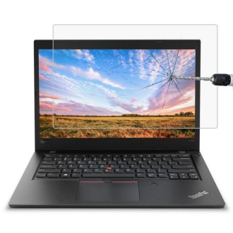 0.4mm 9H Surface Hardness Full Screen Tempered Glass Film for Lenovo ThinkPad L480 14 inch