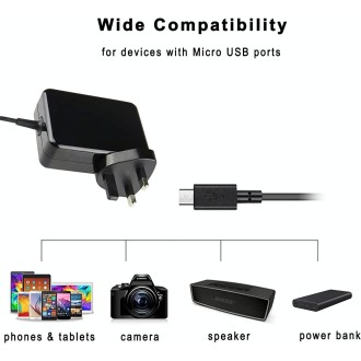 For Microsoft Surface3 1624 1645 Power Adapter 5.2v 2.5a 13W Android Port Charger, US Plug