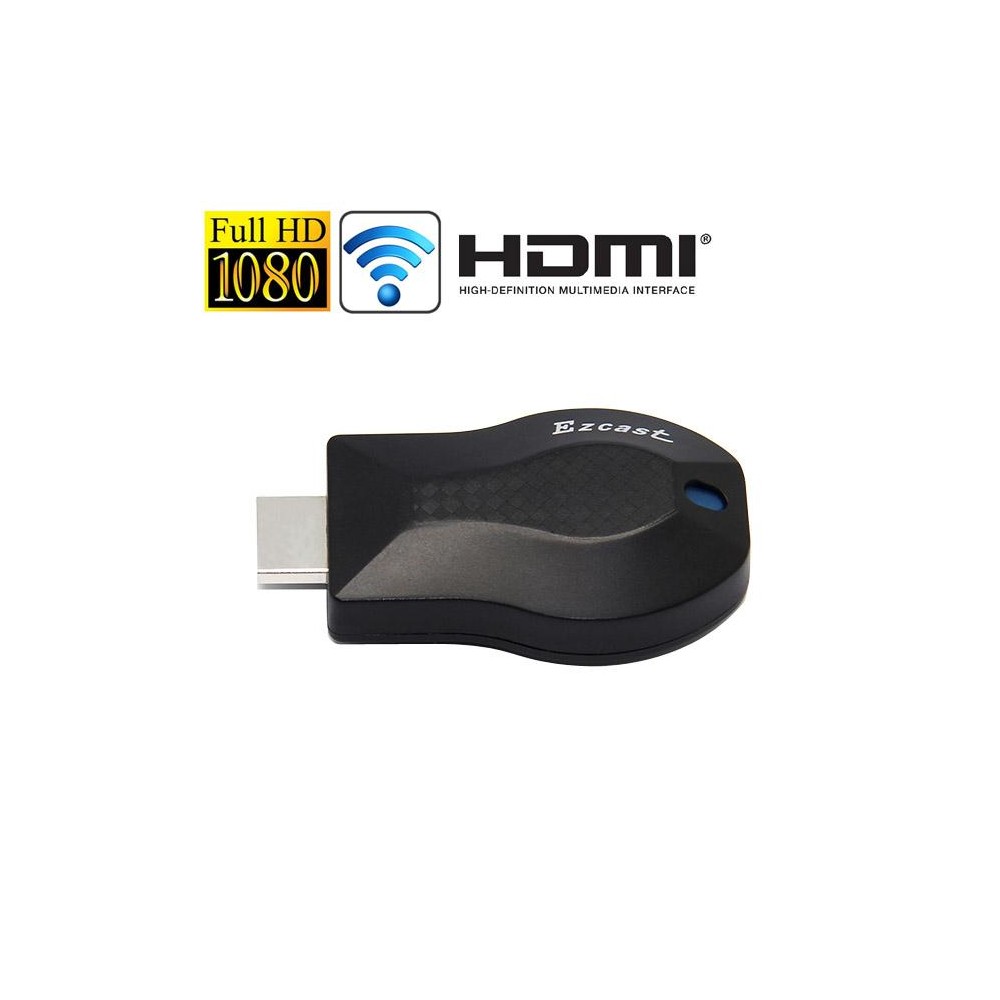 Ez Cast Full 1080P Mini DLNA Display Receiver Dongle WiFi Display Sharer (M2)(Black)