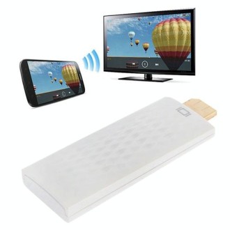 Wireless HDMI Miracast DLNA Display Dongle, CPU: ARM Cortex A9 Single Core 1.2GHz, Support WIFI + HDMI(White)