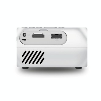 YG320 320*240 Mini LED Projector Home Theater, Support HDMI & AV & SD & USB(White)