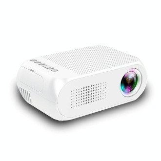 YG320 320*240 Mini LED Projector Home Theater, Support HDMI & AV & SD & USB(White)