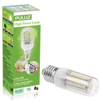 E27 8.0W 420LM Corn Light Lamp Bulb, 102 LED SMD 2835, White Light, AC 220V, with Transparent Cover