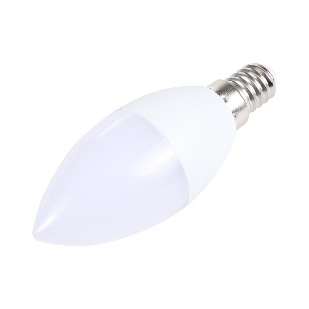 E14 7W 4000K White Light LED Bulb AC 85-265V