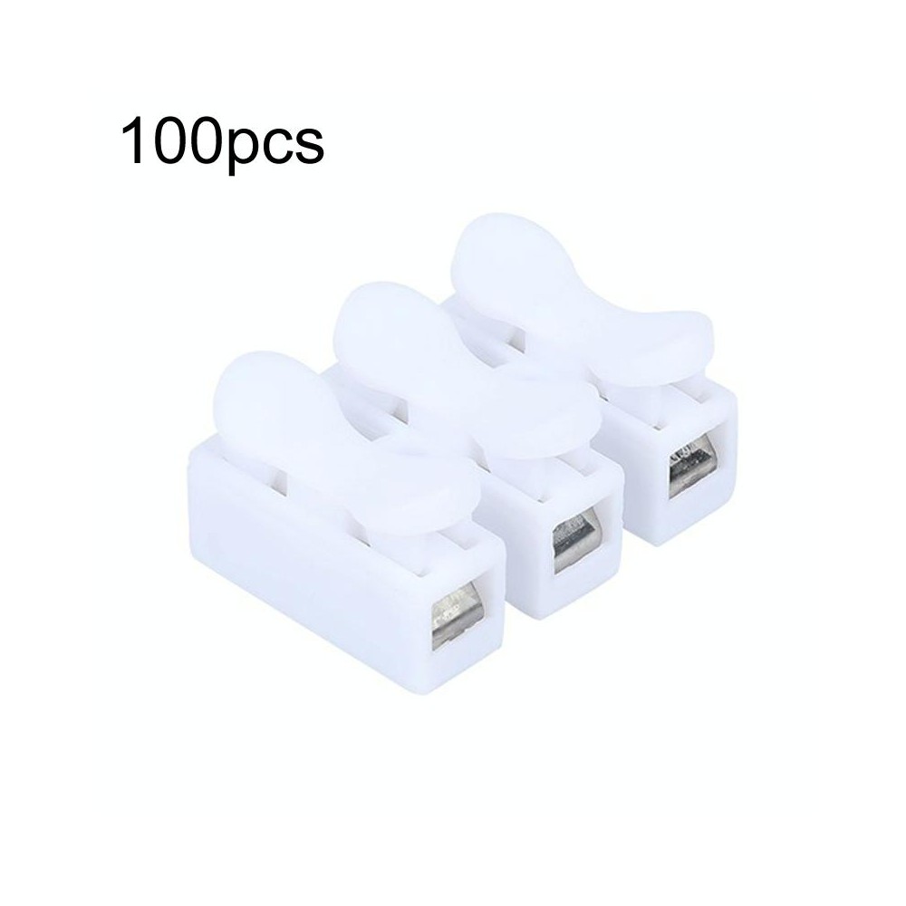 100pcs Self-Locking Push Type Ceiling Light Quick Terminal Block, Specification: CH-3